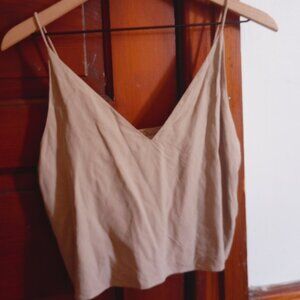 Everlane -The Washable Silk Cropped Cami